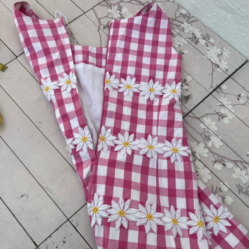 Lilly Pulitzer Pink and White Gingham Dress - Picture 10 of 10